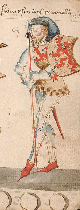 Floris II van Holland - Geertrui Petronella van Lotharingen